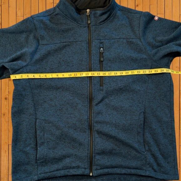 Swisstech Jacket Men's Blue 3XL Soft Shelled - Picture 3 of 5